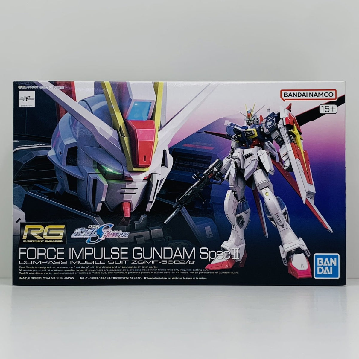 プラモデル 1/144RGZGMF-X56S/αフォースインパルスガンダムSpecII「機動戦士ガンダムSEEDFREEDOM」[5066289] フォースインパルスガンダム SpecII RG 5066289【加古川物流】
