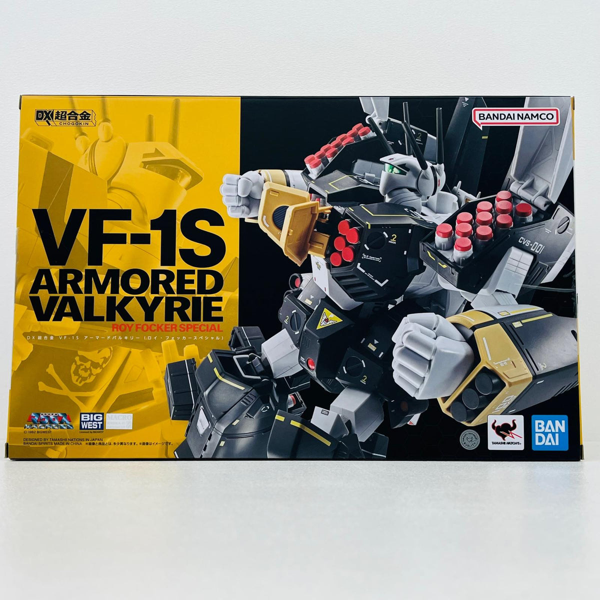 フィギュア DX超合金VF-1Sアーマードバルキリー(ロイ・フォッカースペシャル)「超時空要塞マクロス」魂ウェブ商店限定 VF-1Sアーマードバルキリー(ロイ・フォッカースペシャル) DX超合金 魂ウェブ商店限定【フィギュア】【加古川物流】