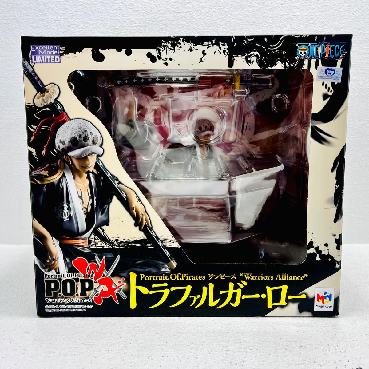 フィギュア トラファルガー・ロー「ワンピース」P.O.P“WarriorsAlliance”メガトレショップ＆オンラインショップ限定 トラファルガー・ロー P.O.P P.O.P“WarriorsAlliance”メガトレショップ＆オンラインショップ限定【フィギュア】【加古川物流】