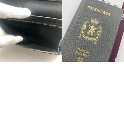 BALENCIAGA | バレンシアガ Passport ロング ウォレット 1 チケット 長財布 787774 グレー【加古川物流】