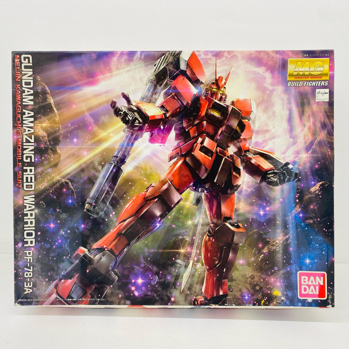 プラモデル 1/100MGガンダムアメイジングレッドウォーリア「ガンダムビルドファイターズトライ」 ガンダムアメイジングレッドウォーリア MG【加古川物流】