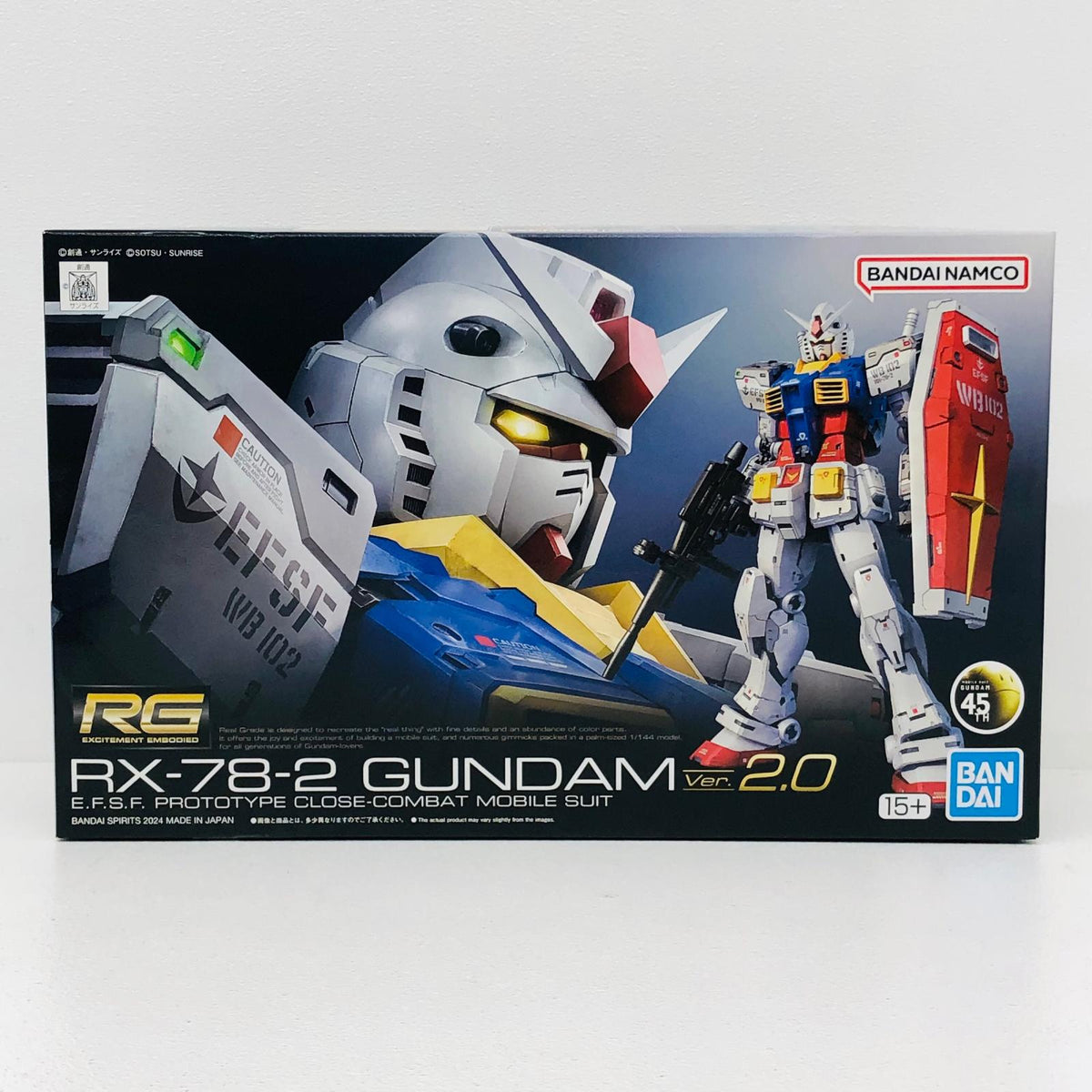 プラモデル 1/144RGRX-78-2ガンダムVer2.0「機動戦士ガンダム」[2700762] RX-78-2ガンダム ver. 2.0 RG 2700762【加古川物流】