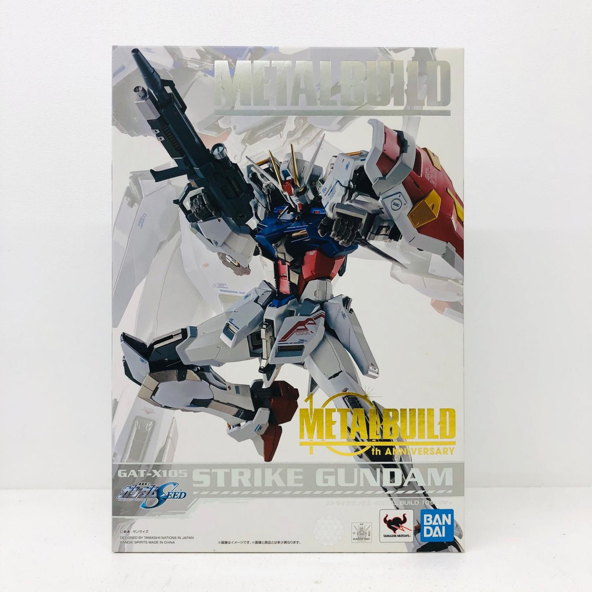 フィギュア METALBUILDストライクガンダム-METALBUILD10thVer.-「機動戦士ガンダムSEED」魂ウェブ商店限定 ストライクガンダム METAL BUILD 魂ウェブ商店限定【フィギュア】【加古川物流】