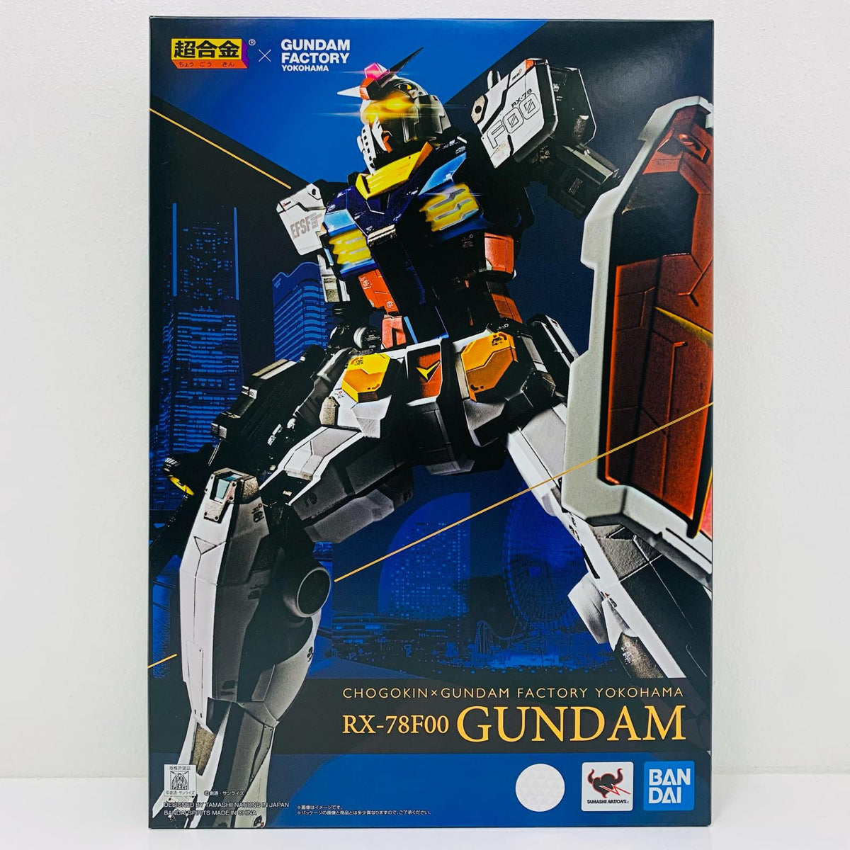 フィギュア 超合金超合金×GUNDAMFACTORYYOKOHAMARX-78F00GUNDAM「機動戦士ガンダム」GUNDAMFACTORYYOKOHAMA＆プレミアムバンダイ限定 RX-78F00 GUNDAM GUNDAMFACTORYYOKOHAMA＆プレミアムバンダイ限定【フィギュア】【加古川物流】