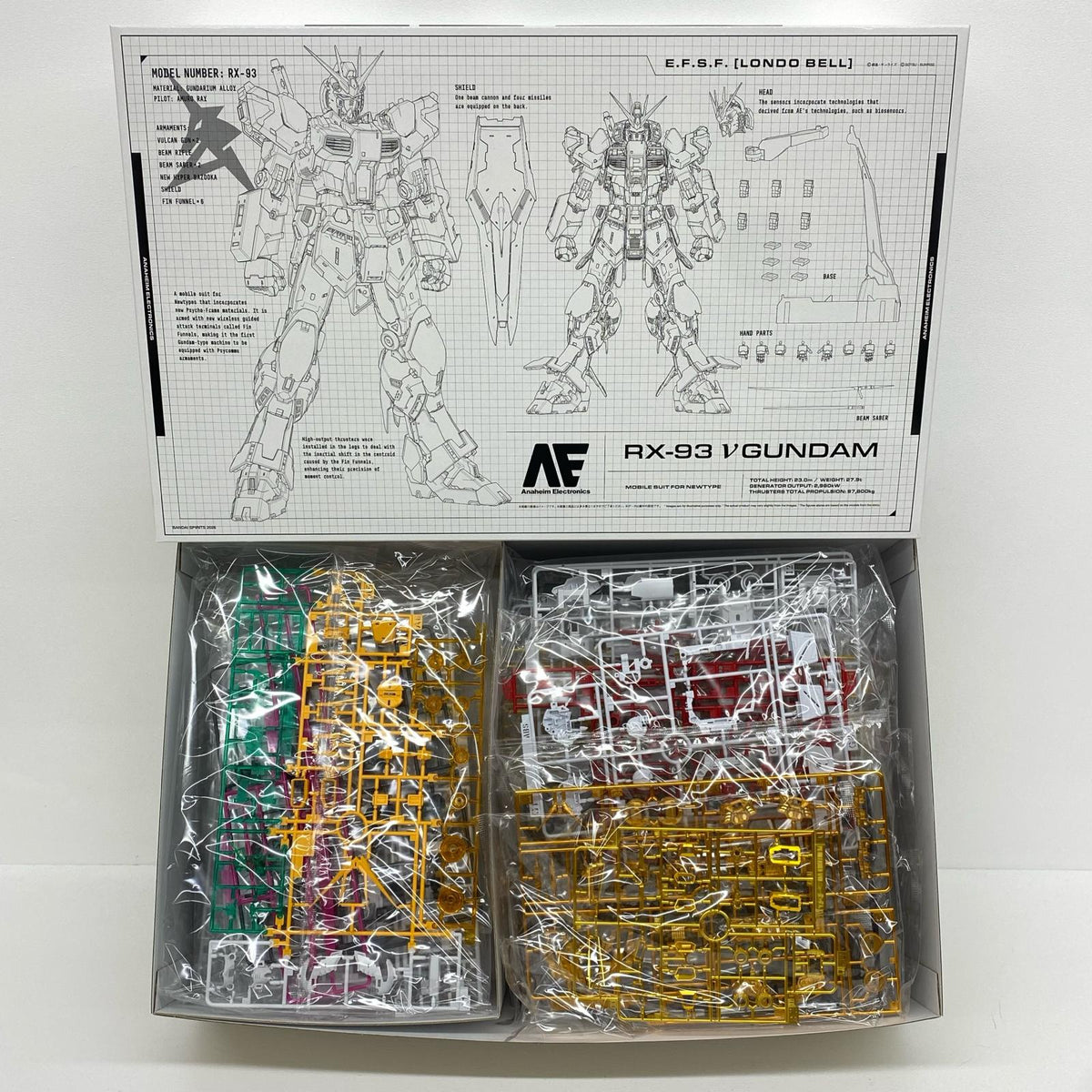プラモデル 1/60PGUNLEASHEDνガンダム「機動戦士ガンダム逆襲のシャア」[5069191] νガンダム PG 5069191【加古川物流】