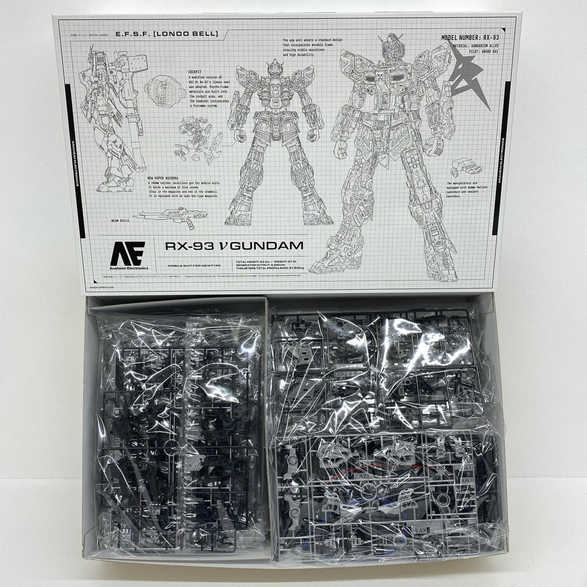 プラモデル 1/60PGUNLEASHEDνガンダム「機動戦士ガンダム逆襲のシャア」[5069191] νガンダム PG 5069191【加古川物流】