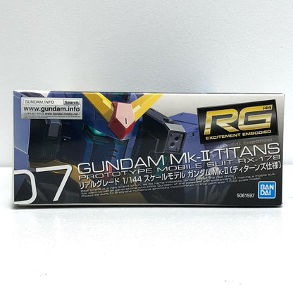 プラモデル 1/144RGRX-178ガンダムMk-II(ティターンズ仕様)「機動戦士Zガンダム」[5061597] RX-178ガンダムMk-II(ティターンズ仕様) RG 5061597【加古川物流】