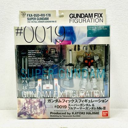 フィギュア FXA-05D+RX-178スーパーガンダム＆FA-178フルアーマー・ガンダムMk-II「機動戦士Zガンダム」GUNDAMFIXFIGURATION#0019 スーパーガンダム＆フルアーマー・ガンダムMk-II GFF【フィギュア】【加古川物流】