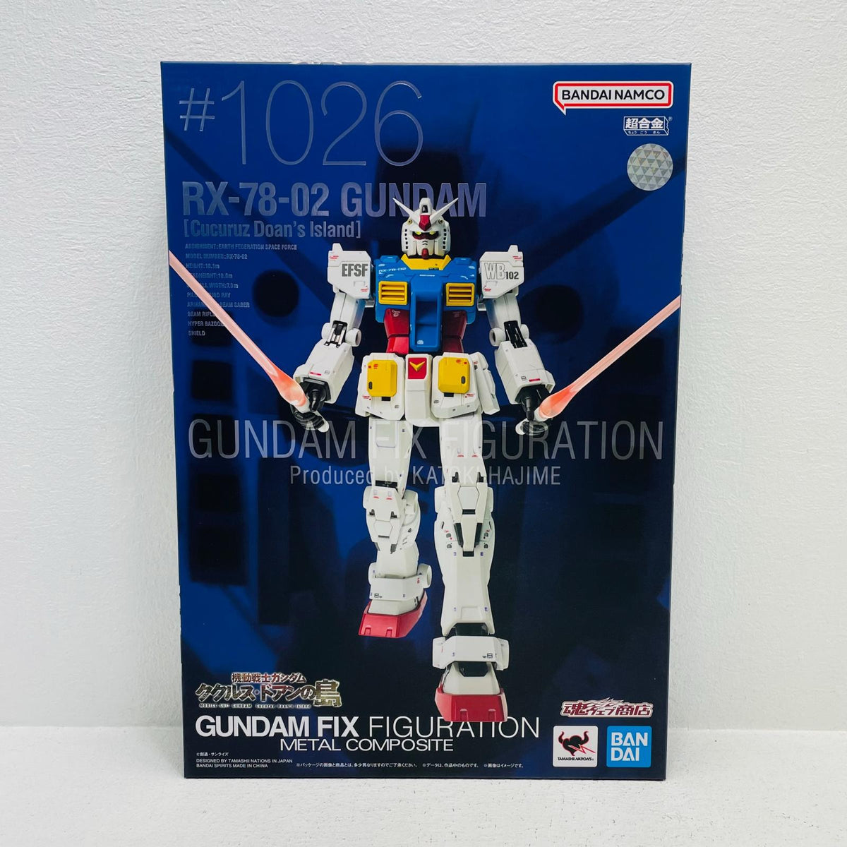 フィギュア RX-78-02ガンダム「機動戦士ガンダムククルス・ドアンの島」GUNDAMFIXFIGURATIONMETALCOMPOSITE RX-78-02ガンダム GFF【フィギュア】【加古川物流】