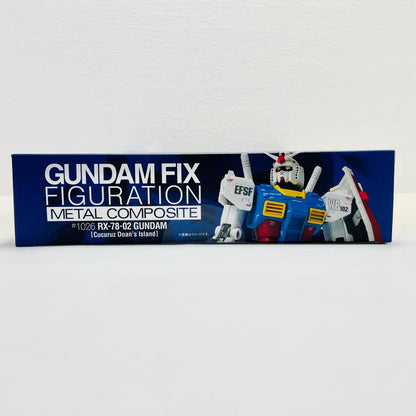 フィギュア RX-78-02ガンダム「機動戦士ガンダムククルス・ドアンの島」GUNDAMFIXFIGURATIONMETALCOMPOSITE RX-78-02ガンダム GFF【フィギュア】【加古川物流】
