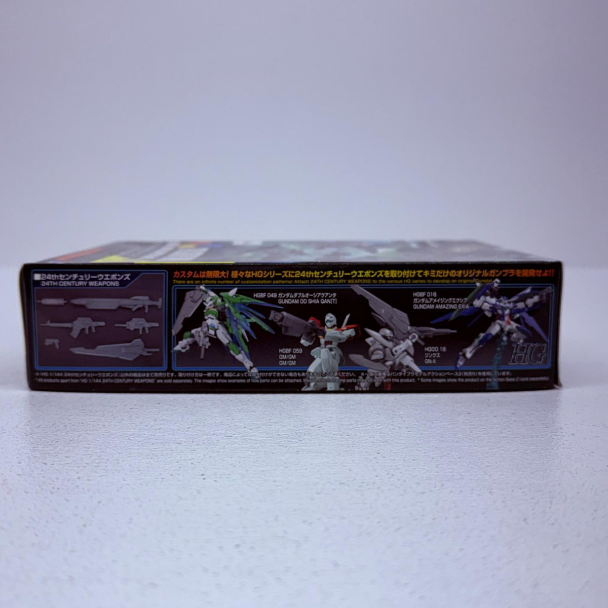 プラモデル 1/144HGBC24thセンチュリーウエポンズ「ガンダムビルドファイターズバトローグ」 24thセンチュリーウエポンズ HG【加古川物流】