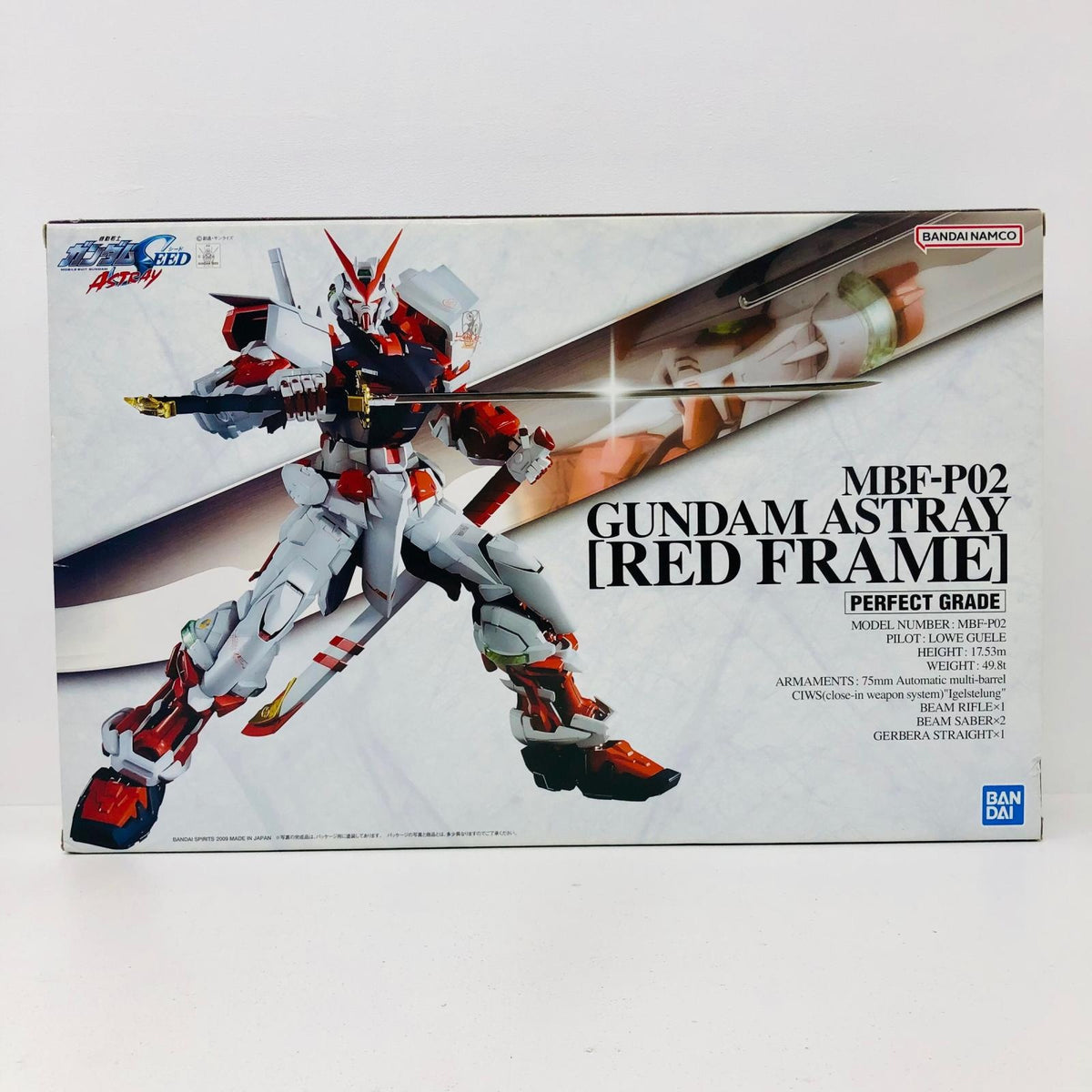 プラモデル 1/60PGMBF-P02ガンダムアストレイレッドフレーム「機動戦士ガンダムSEEDASTRAY」[5063544] MBF-P02ガンダムアストレイレッドフレーム PG 5063544【加古川物流】