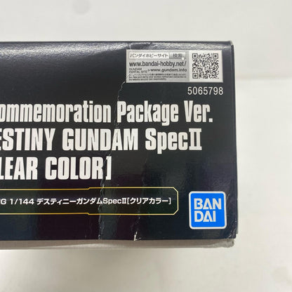 プラモデル 1/144HGデスティニーガンダムSpecII[クリアカラー]「機動戦士ガンダムSEEDFREEDOM」劇場限定[5065798] デスティニーガンダムSpec2 HG 劇場限定 5065798【加古川物流】
