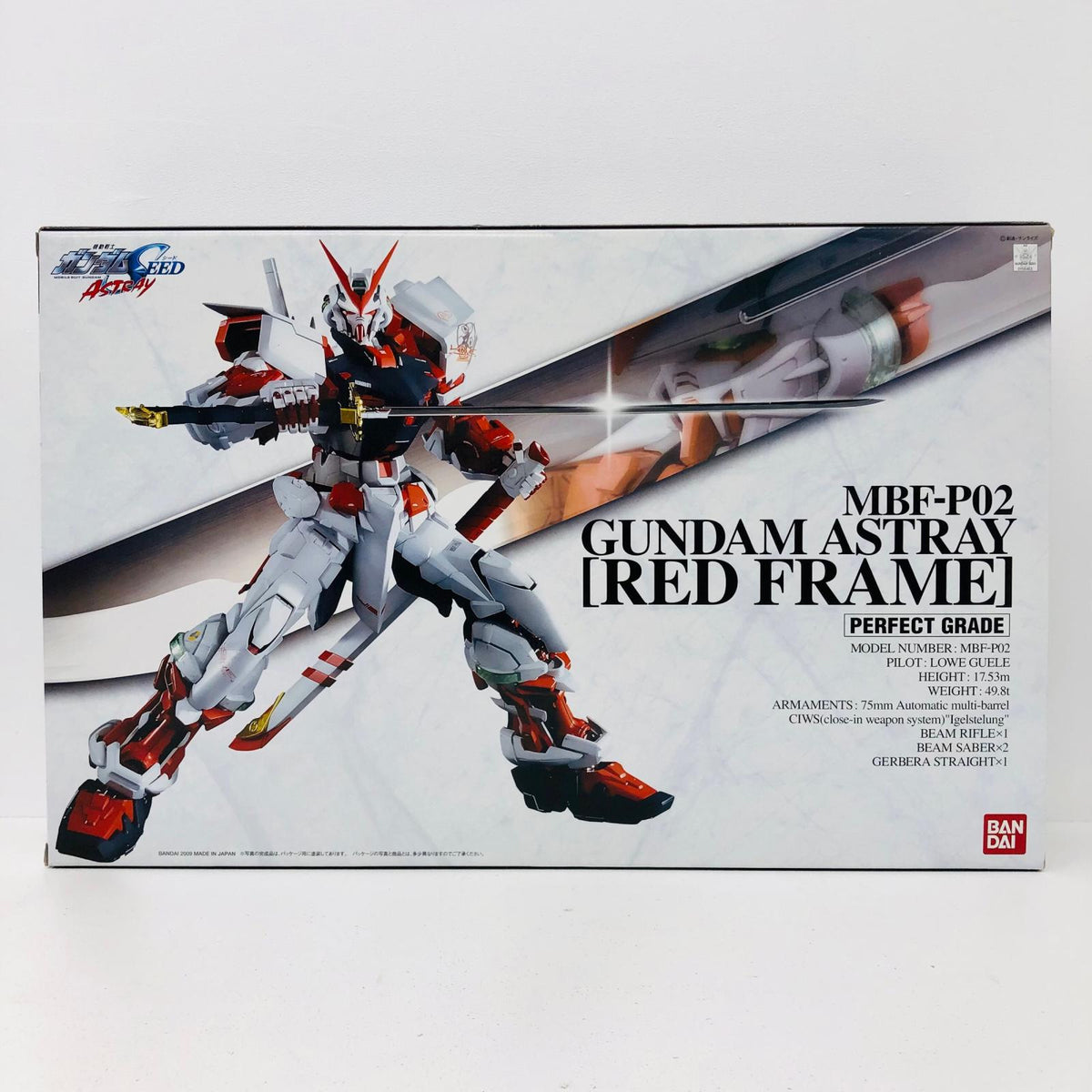 プラモデル 1/60PGMBF-P02ガンダムアストレイレッドフレーム「機動戦士ガンダムSEEDASTRAY」[2038041] MBF-P02ガンダムアストレイレッドフレーム PG 2038041【加古川物流】