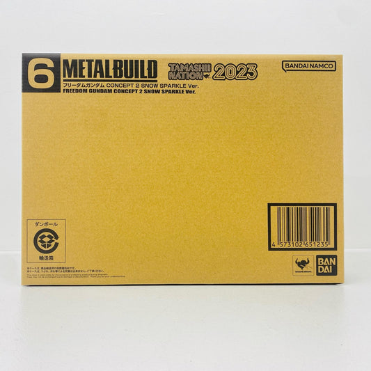 フィギュア METALBUILDフリーダムガンダムCONCEPT2SNOWSPARKLEVer.「機動戦士ガンダムSEED」TAMASHIINATION2023＆事後通販限定 フリーダムガンダム METAL BUILD TAMASHIINATION2023＆事後通販限定【フィギュア】【加古川物流】