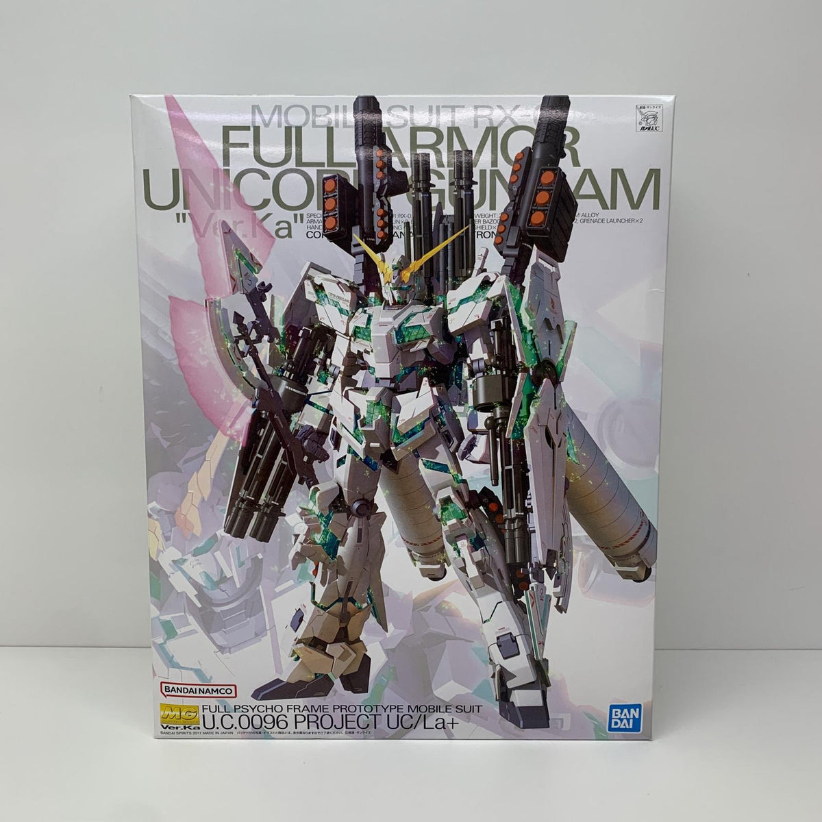 プラモデル 1/100MGRX-0フルアーマーユニコーンガンダムVer.Ka「機動戦士ガンダムUC」[5061589] フルアーマー ユニコーンガンダム MG 5061589【加古川物流】
