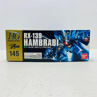 プラモデル 1/144HGUCRX-139ハンブラビ「機動戦士Zガンダム」[0176957] RX-139ハンブラビ HG 176957【加古川物流】