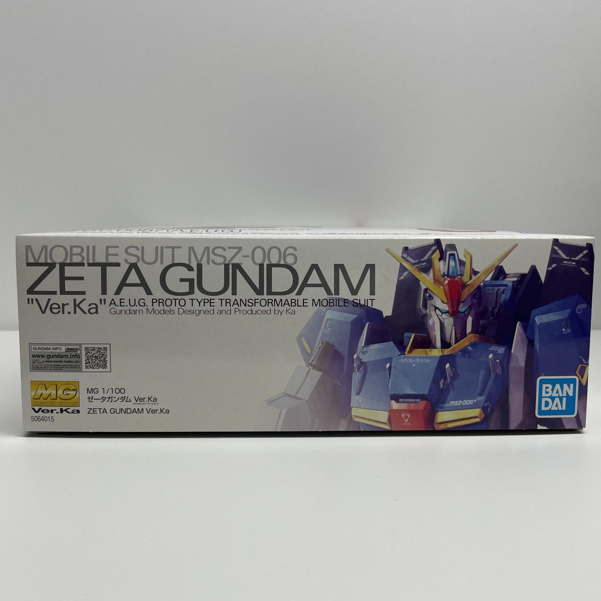プラモデル 1/100MGMSZ-006ゼータガンダムVer.Ka「機動戦士Zガンダム」[5064015] MSZ-006ゼータガンダム ver. Ka MG 5064015【加古川物流】