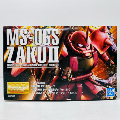 プラモデル 1/100MGMS-06Sシャア専用ザクVer.2.0「機動戦士ガンダム」[5061581] MS-06Sシャア専用ザクVer.2.0 MG 5061581【加古川物流】