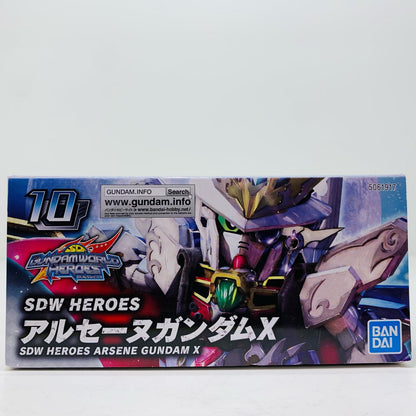プラモデル アルセーヌガンダムX「SDガンダムワールドヒーローズ」[2568793] アルセーヌガンダムX 2568793【加古川物流】