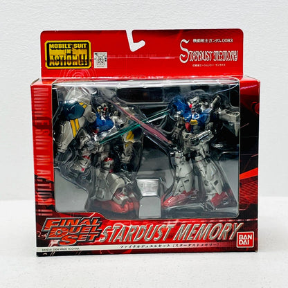 フィギュア MSINACTION!!ガンダムGP01Fb＆GP02AFINALDUELSET(STARDUSTMEMORY)「機動戦士ガンダム0083」 ガンダムGP01Fb&GP02AFINALDUELSET MOBILE SUIT IN ACTION!!【フィギュア】【加古川物流】