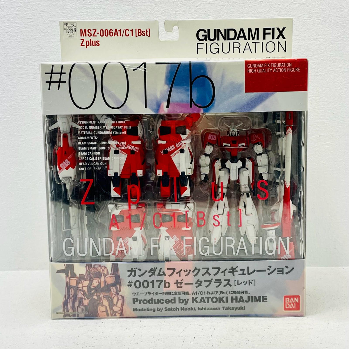 フィギュア MSZ-006A1/C1[Bst]Zプラス(レッド)「ガンダム・センチネル」GUNDAMFIXFIGURATION#0017b MSZ-006A1/C1[Bst]Zプラス(レッド) GFF【フィギュア】【加古川物流】