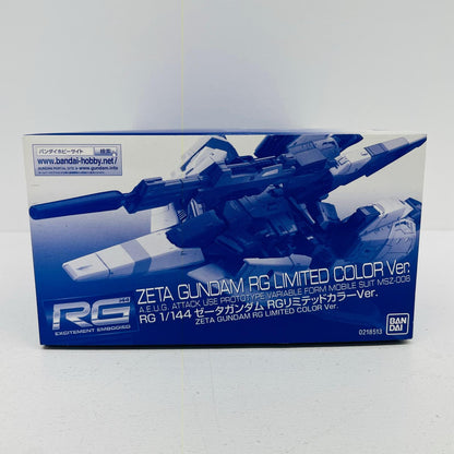 フィギュア 1/144RGMSZ-006ZガンダムRGリミテッドカラーVer.「機動戦士Zガンダム」プレミアムバンダイ限定[0218513] MSZ-006ZガンダムRGリミテッドカラーVer. プレミアムバンダイ限定 218513【フィギュア】【加古川物流】