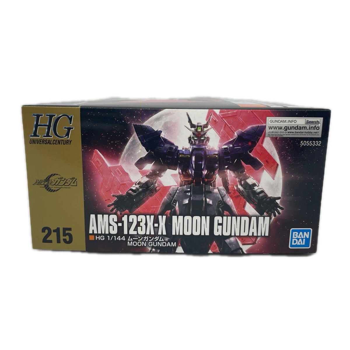 プラモデル 1/144HGUCAMS-123X-Xムーンガンダム「機動戦士MOONガンダム」[5055332] ムーンガンダム HG 5055332【加古川物流】