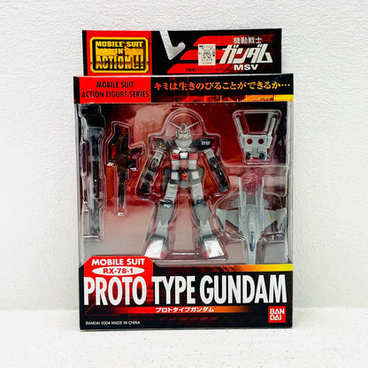 フィギュア MSINACTION!!プロトタイプガンダム「機動戦士ガンダムMSV」 プロトタイプガンダム MOBILE SUIT IN ACTION!!【フィギュア】【加古川物流】