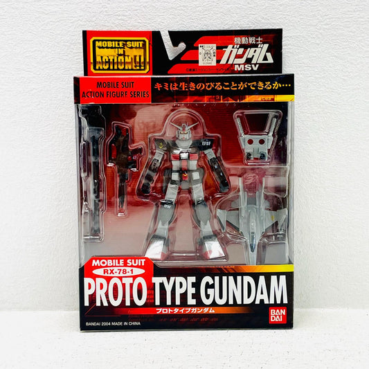 フィギュア MSINACTION!!プロトタイプガンダム「機動戦士ガンダムMSV」 プロトタイプガンダム MOBILE SUIT IN ACTION!!【フィギュア】【加古川物流】