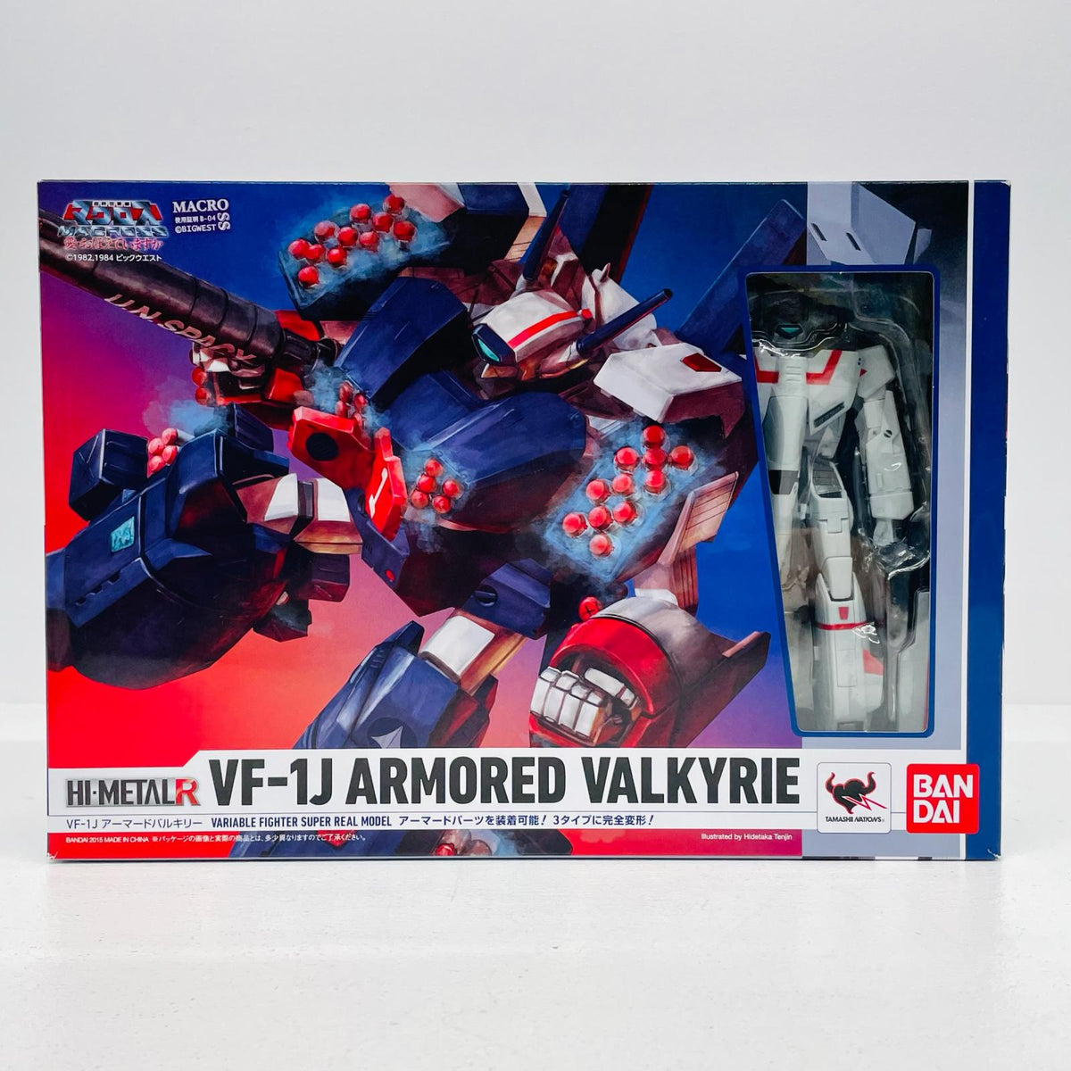 フィギュア HI-METALRVF-1Jアーマードバルキリー「超時空要塞マクロス」 VF-1Jアーマードバルキリー HI-METAL R【フィギュア】【加古川物流】