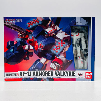 フィギュア HI-METALRVF-1Jアーマードバルキリー「超時空要塞マクロス」 VF-1Jアーマードバルキリー HI-METAL R【フィギュア】【加古川物流】