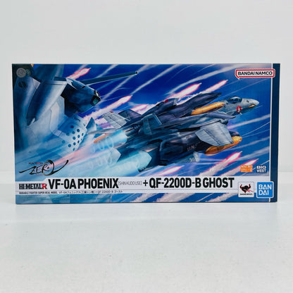 フィギュア HI-METALRVF-0Aフェニックス(工藤シン機)+QE-2200D-Bゴースト「マクロスゼロ」 VF-0Aフェニックス(工藤シン機) HI-METALR +QE-2200D-Bゴースト【フィギュア】【加古川物流】
