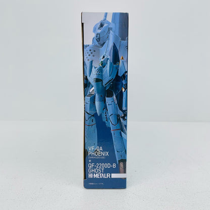 フィギュア HI-METALRVF-0Aフェニックス(工藤シン機)+QE-2200D-Bゴースト「マクロスゼロ」 VF-0Aフェニックス(工藤シン機) HI-METALR +QE-2200D-Bゴースト【フィギュア】【加古川物流】