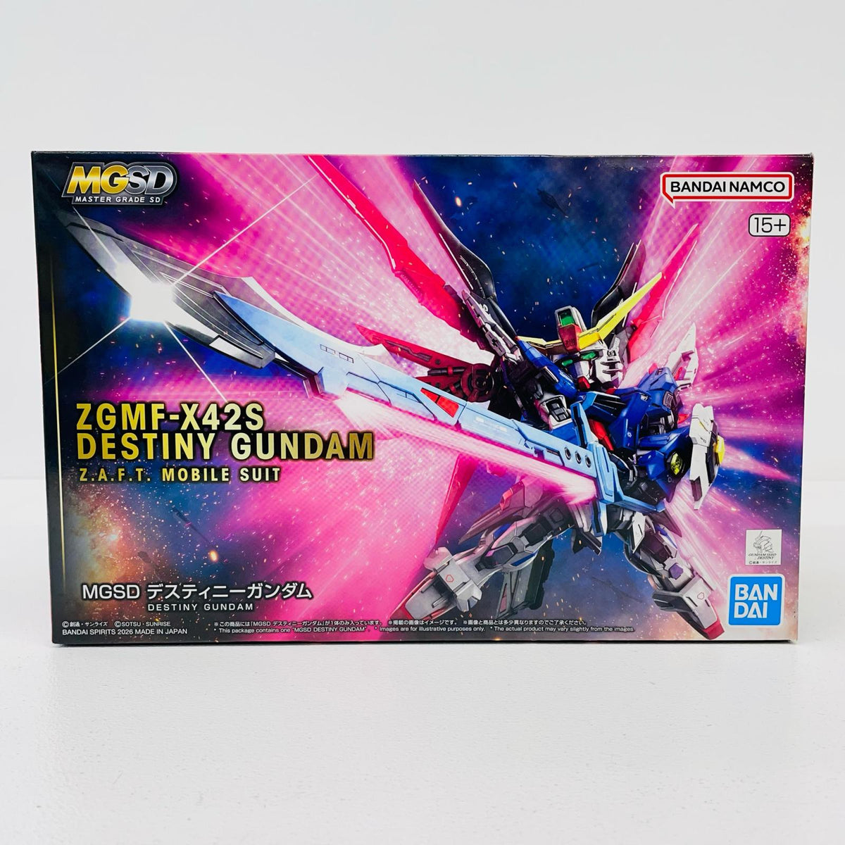 プラモデル MGSDデスティニーガンダム「機動戦士ガンダムSEEDDESTINY」[5072027] デスティニーガンダム MG 5072027【加古川物流】