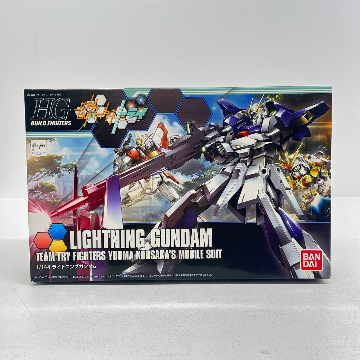 プラモデル 1/144HGBFライトニングガンダム「ガンダムビルドファイターズトライ」 ライトニングガンダム HG【加古川物流】
