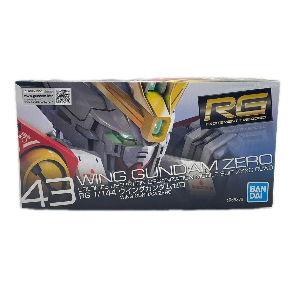 プラモデル 1/144RGXXXG-00W0ウイングガンダムゼロ「新機動戦記ガンダムW」[5068874] ウイングガンダムゼロ RG 5068874【加古川物流】