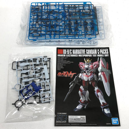 プラモデル 1/144HGUCRX-9/CナラティブガンダムC装備[覚醒イメージカラー]「機動戦士ガンダムNT」[5065405] RX-9/C ナラティブ ガンダム HG 5065405【加古川物流】