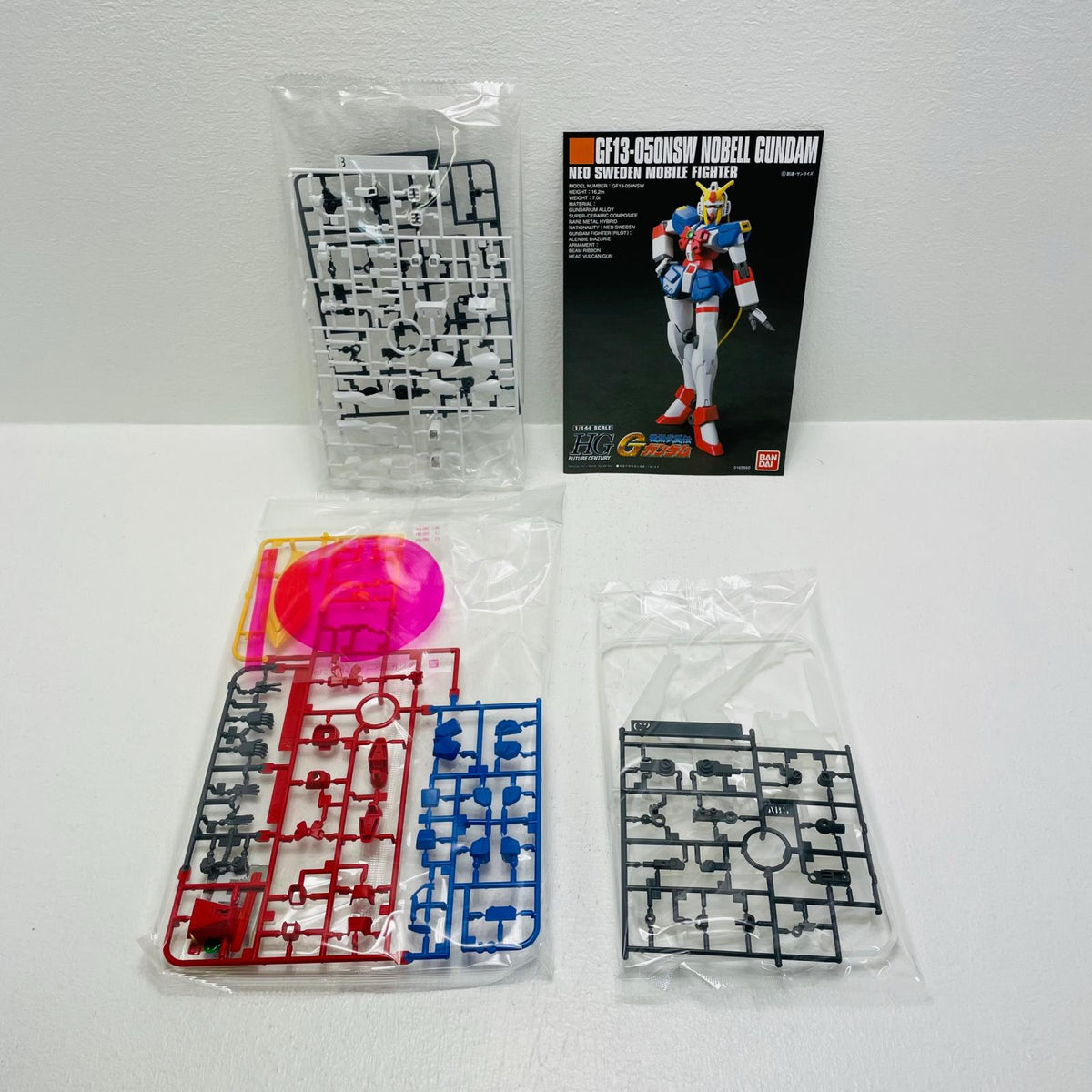 プラモデル 1/144HGFCGF13-050NSWノーベルガンダム「機動武闘伝Gガンダム」 GF13-050NSWノーベルガンダム HG【加古川物流】