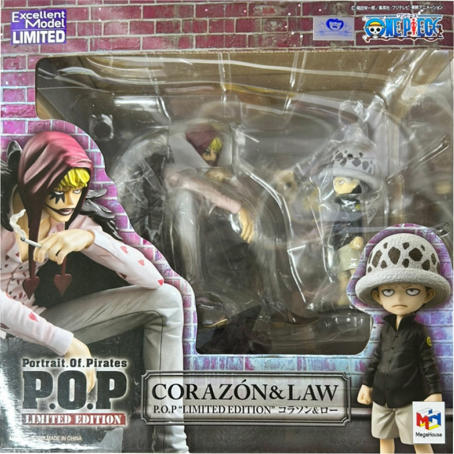 フィギュア コラソン＆トラファルガー・ロー「ワンピース」エクセレントモデルLIMITEDP.O.P麦わらストア＆オンラインショップ限定 コラソン＆トラファルガー・ロー P.O.P エクセレントモデルLIMITEDP.O.P麦わらストア＆オンラインショップ限定【フィギュア】【加古川物流】