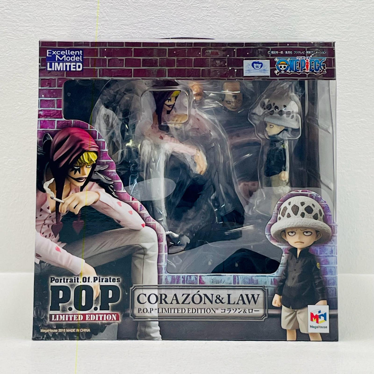 フィギュア コラソン＆トラファルガー・ロー「ワンピース」エクセレントモデルLIMITEDP.O.P麦わらストア＆オンラインショップ限定 コラソン＆トラファルガー・ロー P.O.P エクセレントモデルLIMITEDP.O.P麦わらストア＆オンラインショップ限定【フィギュア】【加古川物流】