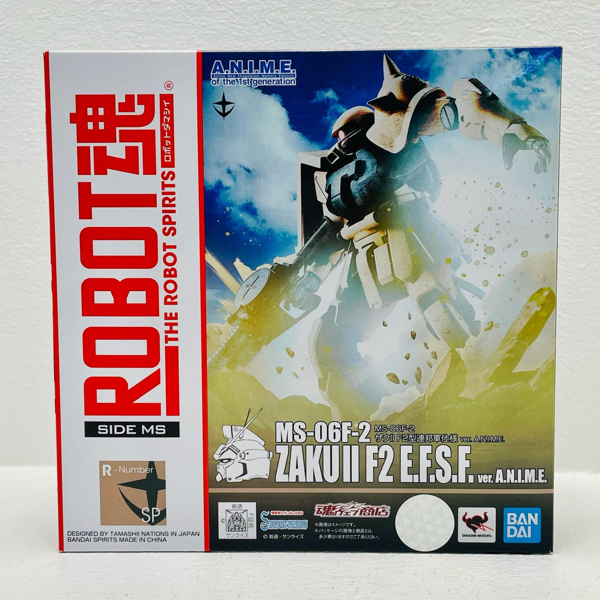 フィギュア ROBOT魂＜SIDEMS＞MS-06F-2ザクIIF2型連邦軍仕様ver.A.N.I.M.E.「機動戦士ガンダム0083STARDUSTMEMORY」魂ウェブ商店限定 MS-06F-2ザクIIF2型連邦軍仕様 ROBOT魂 魂ウェブ商店限定【フィギュア】【加古川物流】