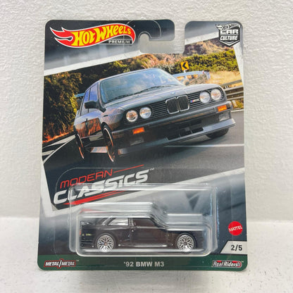 おもちゃ・玩具 1/64’92BMWM3「HotWheelsカーカルチャーモダン・クラシックス」[GRJ92] 92BMWM3 1/64スケール【加古川物流】