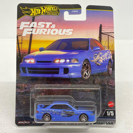 おもちゃ・玩具 1/64 カスタム アキュラ インテグラ セダン GSR 「HotWheels ワイルド・スピード」 [JDJ13-9864] カスタム アキュラ インテグラ セダン GSR 1/64スケール【加古川物流】