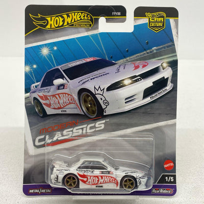 おもちゃ・玩具 1/64 日産 スカイライン GT-R (R32) パンデム 「HotWheels カーカルチャー モダン・クラシックス」 [HRV68-9866] 日産 スカイライン GT-R 1/64スケール【加古川物流】