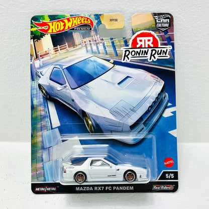 おもちゃ・玩具 1/64マツダRX7FCパンデム「HotWheelsカーカルチャーローニン・ラン」[HCJ86] マツダRX7 FCパンデム 1/64スケール【加古川物流】