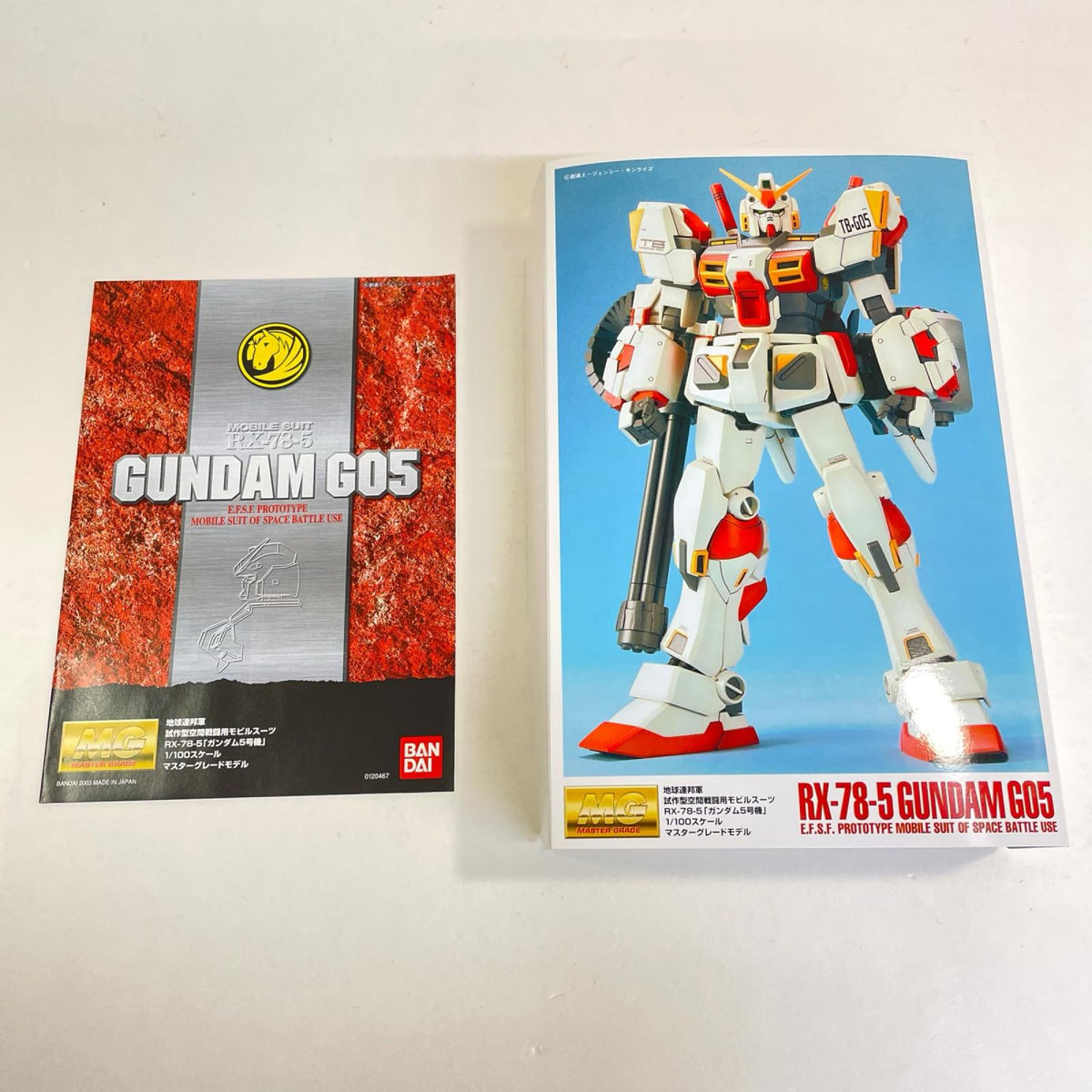 プラモデル 1/100MGRX-78-5ガンダム5号機「機動戦士ガンダム外伝SideStory」[0120467] RX-78-5ガンダム5号機 MG 120467【加古川物流】