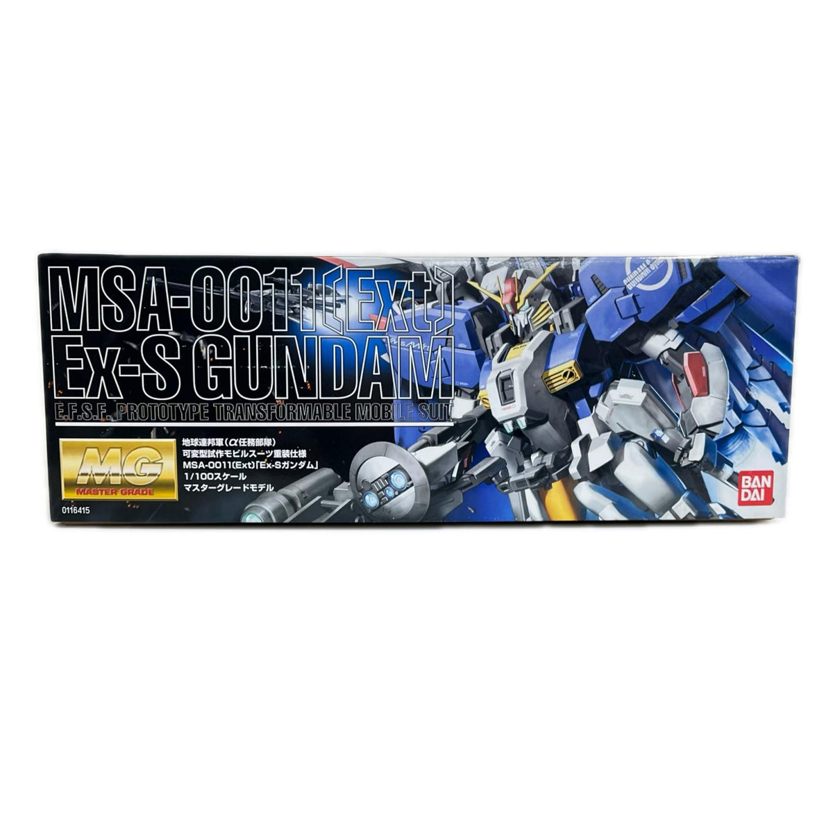 プラモデル 1/100MGMSA-0011(Ext)Ex-Sガンダム(イクスェスガンダム)「ガンダム・センチネル」[0116415] MSA-0011(Ext)Ex-Sガンダム MG 116415【加古川物流】