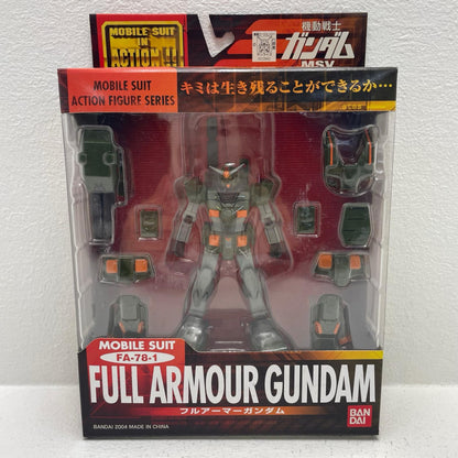 フィギュア MSINACTION!!フルアーマーガンダム「機動戦士ガンダムMSV」 フルアーマーガンダム MOBILE SUIT IN ACTION!!【フィギュア】【加古川物流】