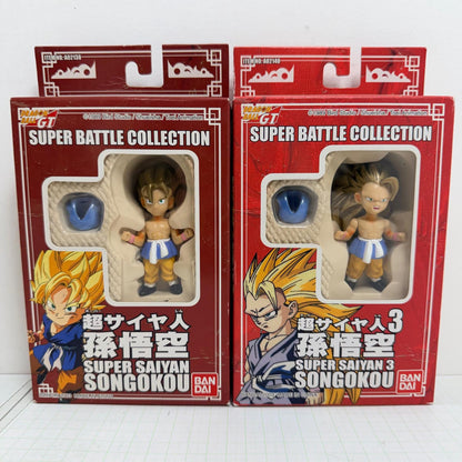フィギュア 未開封 ドラゴンボール スーパーバトルコレクション 香港 バンダイ フィギュア 超サイヤ人孫悟空 超サイヤ人3孫悟空 2体セット【704-7327】【フィギュア】【瀬戸大橋店】